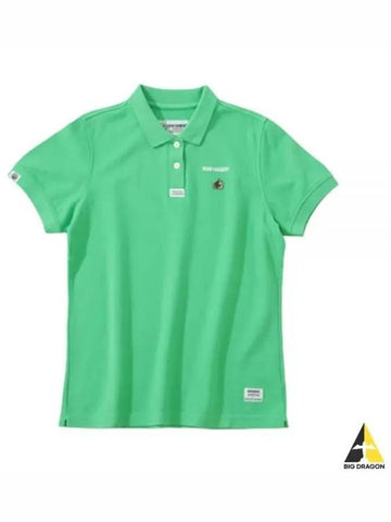 Golf Wear Women s Short Sleeve T Shirt HCW 2A AP01 LTGREEN - HORN GARMENT - BALAAN 1