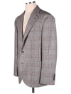 MN4417BND Virgin wool check blazer - BRUNELLO CUCINELLI - BALAAN 2