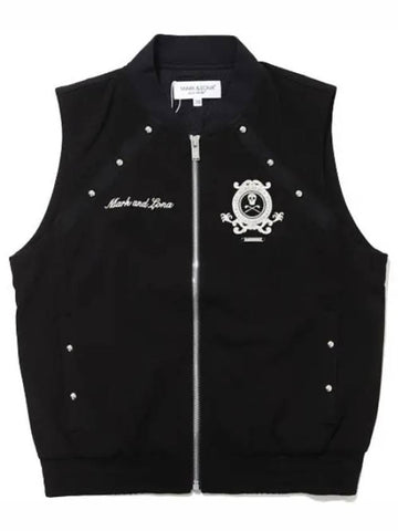 Women s Prince Stud Zip Up Vest Golf - MARK & LONA - BALAAN 1