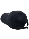 Heart Logo Patch Cotton Ball Cap Black - AMI - BALAAN 4