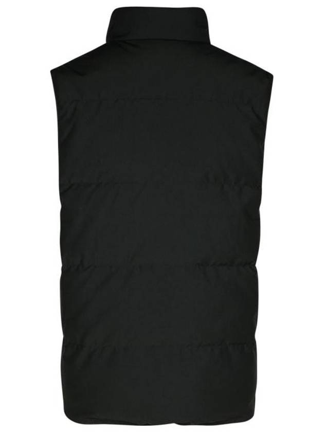 Garson Label Vest Black - CANADA GOOSE - BALAAN 4