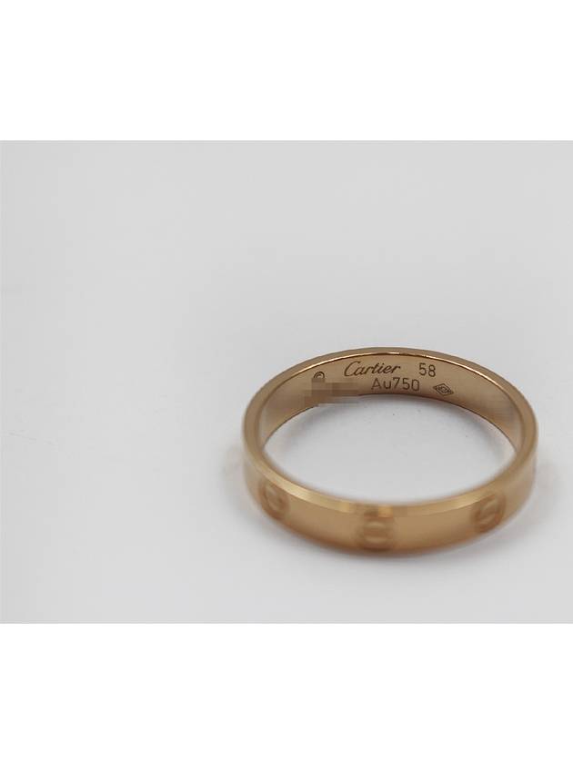 Love Ring Small Pink Gold No 58 B4085258 - CARTIER - BALAAN 4