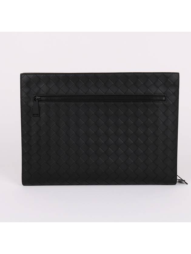 New Document Black Large Clutch Bag - BOTTEGA VENETA - BALAAN 5