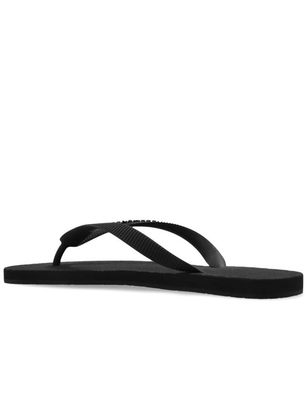 VETEMENTS Flip-flops With Logo, Men's, Black - VETEMENTS - BALAAN 5