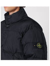 Garment Dyed Crinkle Reps Down Padding Black - STONE ISLAND - BALAAN 6