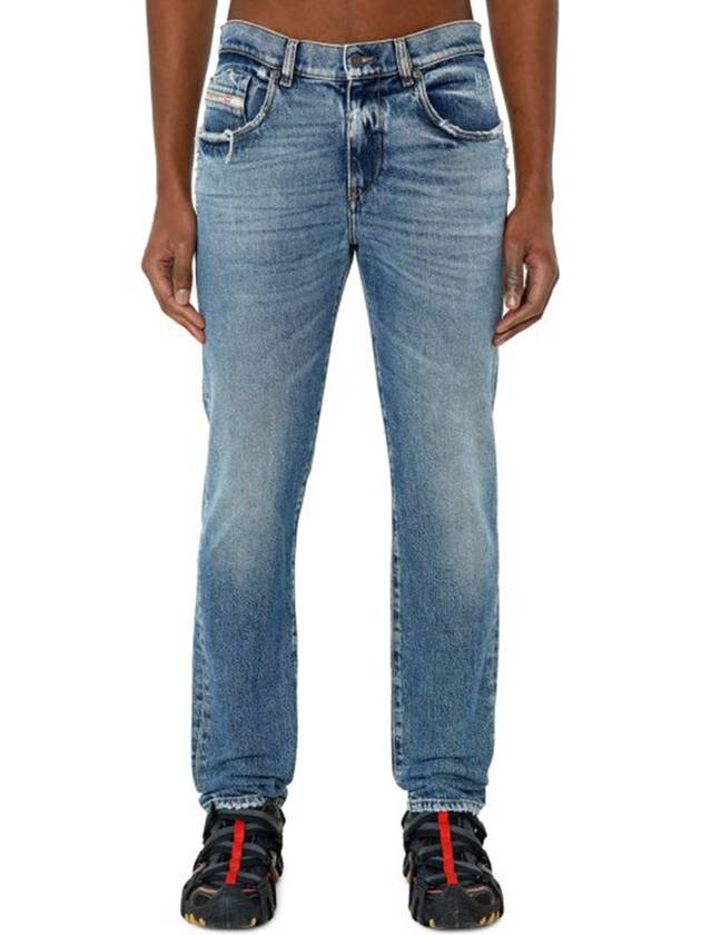 Men's 2019 D-Strukt 09f16 Jeans Blue - DIESEL - BALAAN 3