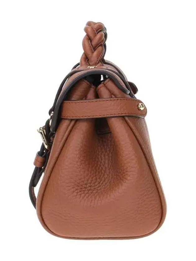 Alexa Heavy Grain Mini Tote Bag Chestnut - MULBERRY - BALAAN 4