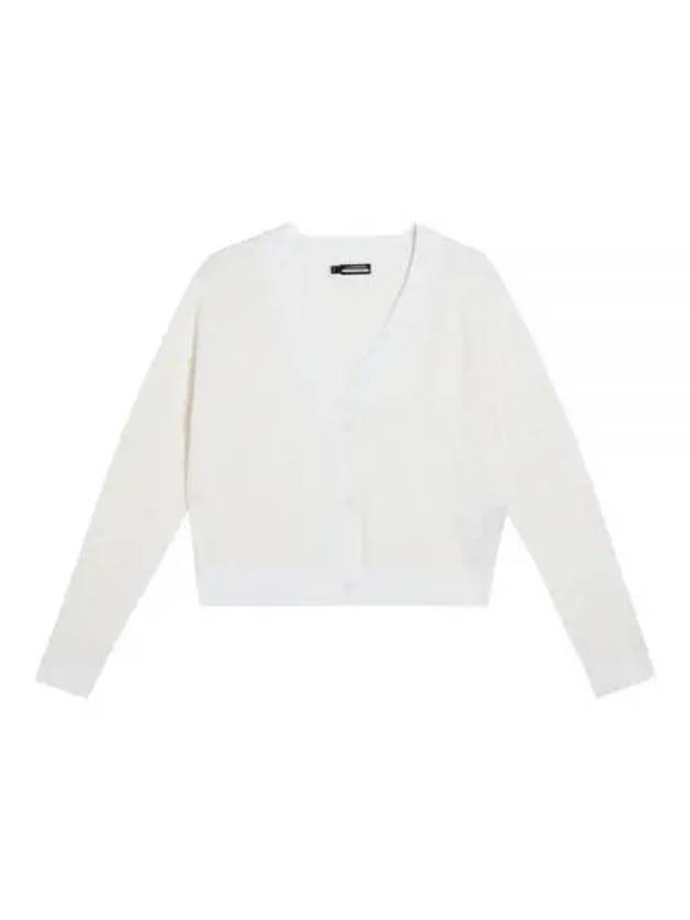 Women's Hanna Knit Cardigan White - J.LINDEBERG - BALAAN 2