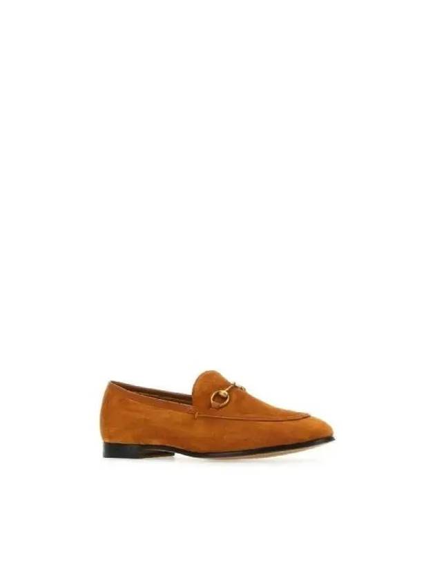 Jordaan Leather Loafers Brown - GUCCI - BALAAN 4