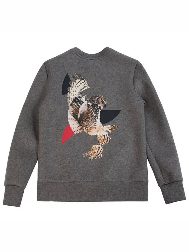 Eagle Printing Neoprene Sweatshirt PBJS193S - NEIL BARRETT - BALAAN 7