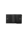 Intrecciato Bifold Calfskin Half Wallet Black - BOTTEGA VENETA - BALAAN 3