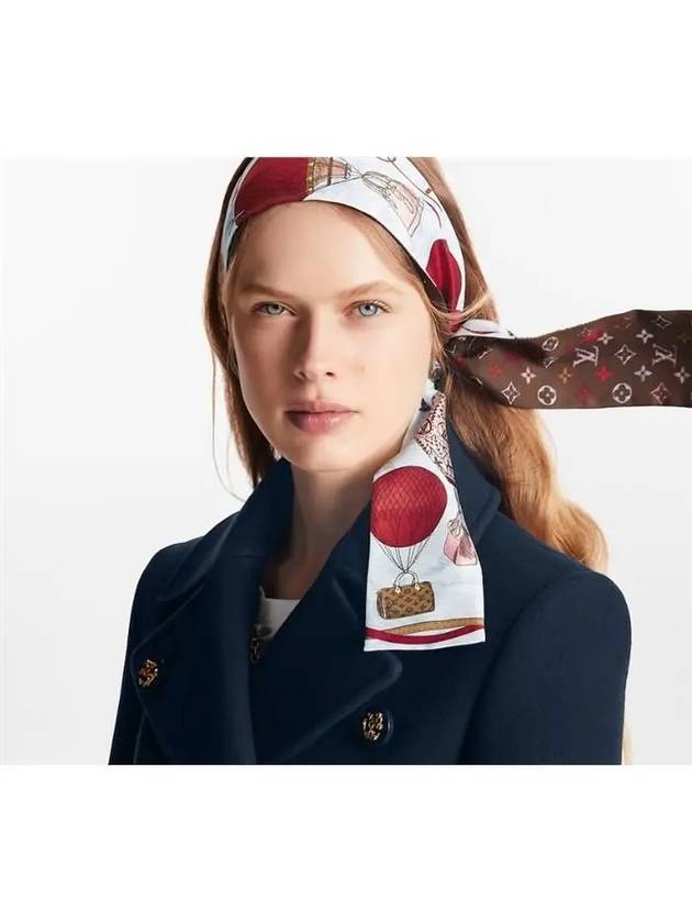 Up And Away Scarf Red - LOUIS VUITTON - BALAAN 3