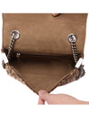 Baguette Chain Medium Shoulder Bag Brown - FENDI - BALAAN 7