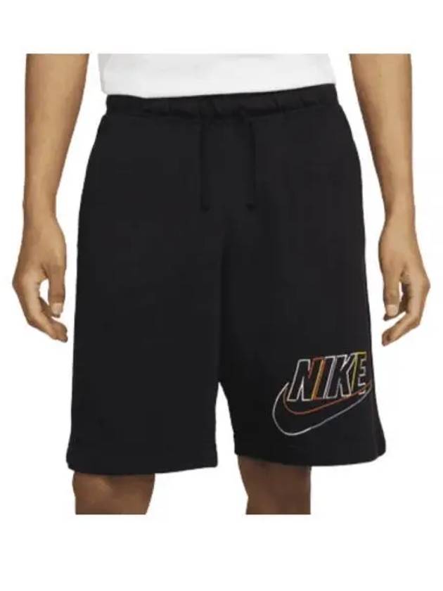 Men's Club French Terry Micro Fleece Shorts Black - NIKE - BALAAN 2