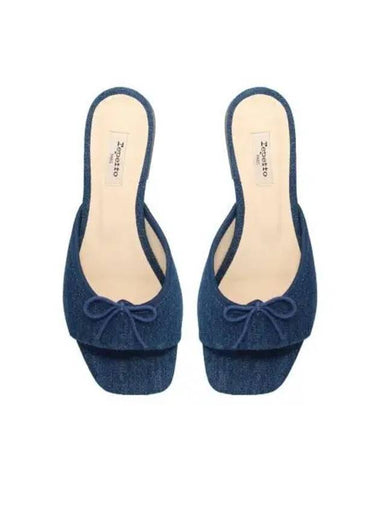 Jordana V4172JEAND 851 Jean Mule Sandals 1027376 - REPETTO - BALAAN 1