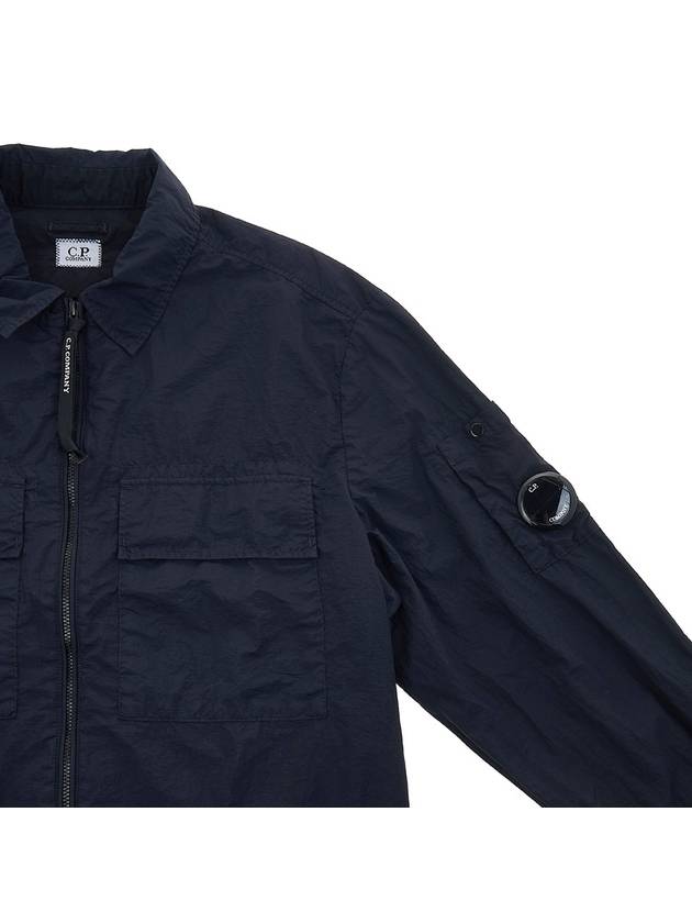 Taylon L Zip-Up Jacket Navy - CP COMPANY - BALAAN 5