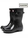 Original Short Gloss Rain Boots Black - HUNTER - BALAAN 2