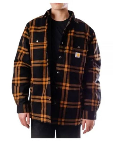 Relaxed Fit Flannel Sherpa Lined Shirt Jac 106354 N04 jacket - CARHARTT - BALAAN 1