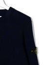 Kids Wappen Ribbed Knit 7516507A3 V0020 - STONE ISLAND - BALAAN 4