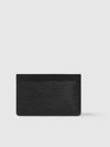 Epi Logo Leather Card Wallet Black - LOUIS VUITTON - BALAAN 2