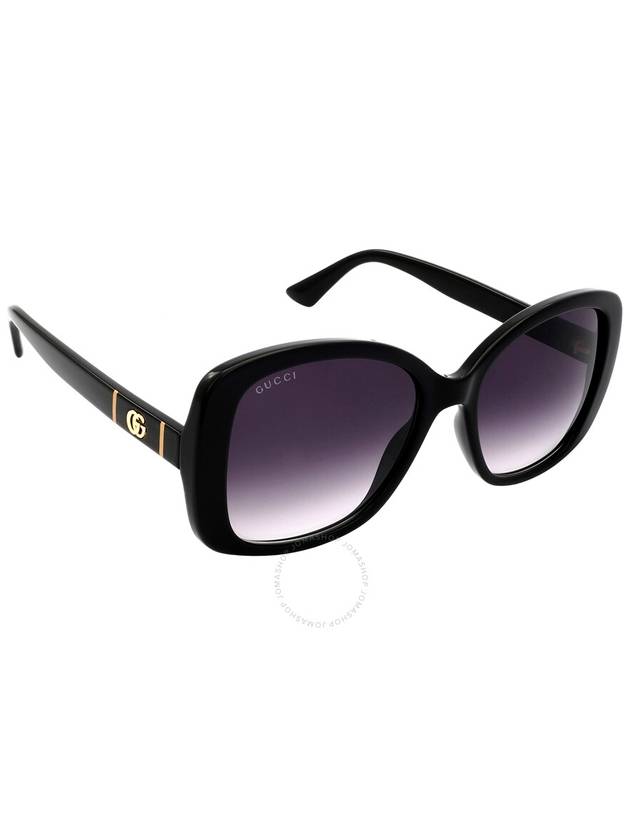 Open Box - Gucci Grey Gradient Square Ladies Sunglasses GG0762S 001 56 - GUCCI - BALAAN 3