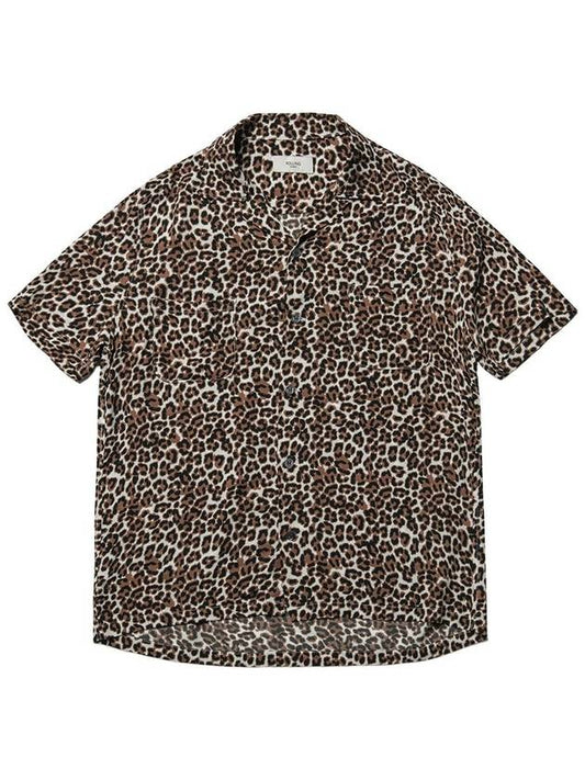 Rolling Studio Hawaiian Short Sleeve Shirt Leopard - ROLLING STUDIOS - BALAAN 2