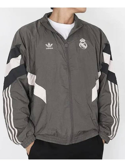 Real Madrid Original Track Jacket Gray - ADIDAS - BALAAN 2