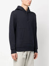 Logo Patch Drawstring Hoodie Navy - CP COMPANY - BALAAN 3