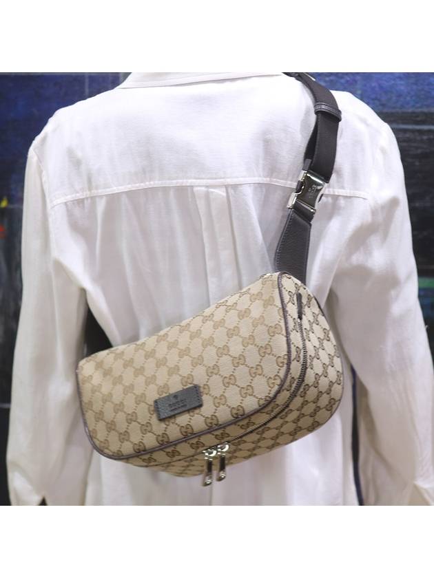 GG Canvas Belt Bag Beige - GUCCI - BALAAN 10