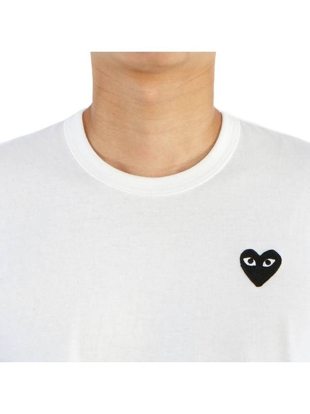 Comme des Garçons Black Wappen Men's Short Sleeve T-Shirt AZ T064 051 2 - COMME DES GARCONS PLAY - BALAAN 6