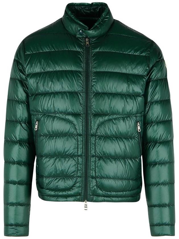 Moncler 'Acorus' Green Polyamide Down Jacket - MONCLER - BALAAN 1