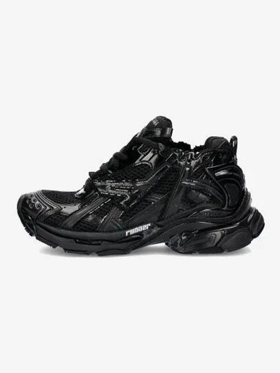 Runner Low Top Sneakers Black - BALENCIAGA - BALAAN 2