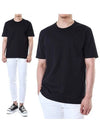 30/2 Mercerize Jersey Twist Short Sleeve T-Shirt Black - CP COMPANY - BALAAN 2