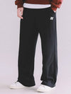 Basic Wide Track Pants Black - MACASITE - BALAAN 1