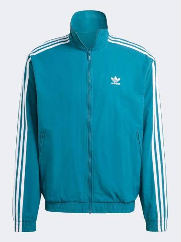 Woven Firebird Track Jacket Blue Green - ADIDAS - BALAAN 2