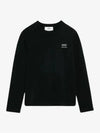 Alexandre Mattiussi Long Sleeve T-Shirt Black - AMI - BALAAN 3