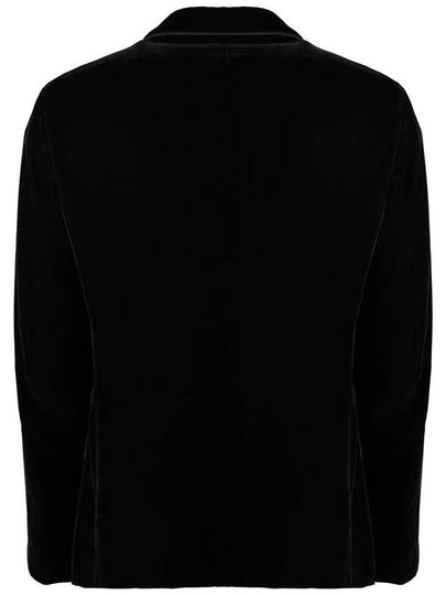 Giorgio Armani Single-Breasted Velvet Jacket - GIORGIO ARMANI - BALAAN 2