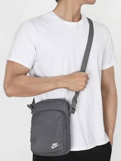 Heritage Logo Cross Bag Smoke Grey - NIKE - BALAAN 2