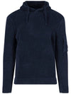 Lens Wappen Cotton Hoodie Navy - CP COMPANY - BALAAN 1