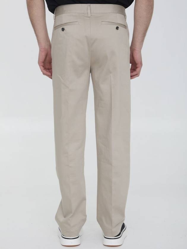 Tailored Straight Pants Light Beige - AMI - BALAAN 5