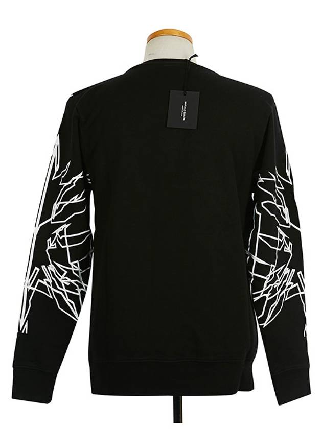 EM2007 SANGBLEU SNAKE CREW BLACK Man to Man - MARCELO BURLON - BALAAN 3