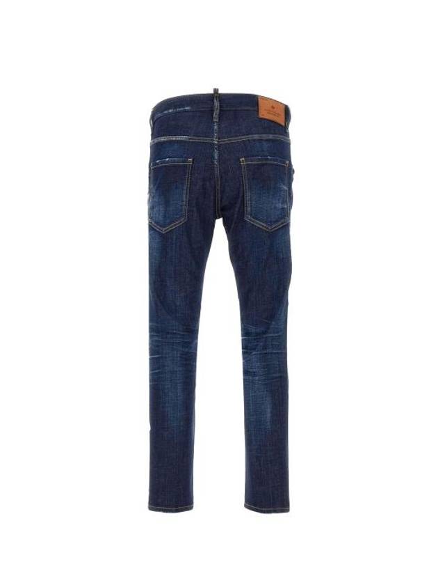 Skater Washed Jeans Blue - DSQUARED2 - BALAAN 4