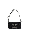 Men's Iconography Shoulder Bag Black - VALENTINO - BALAAN 1