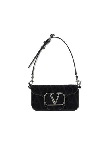 Men's Iconographe Shoulder Bag Black - VALENTINO - BALAAN 1