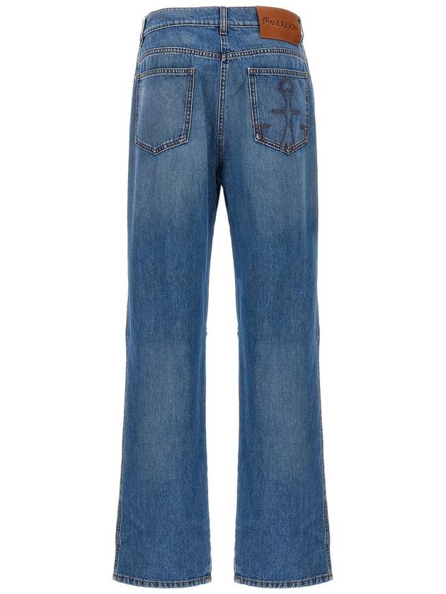 Denim Straight Pants DT0046 PG1164 804 Light Blue - JW ANDERSON - BALAAN 3