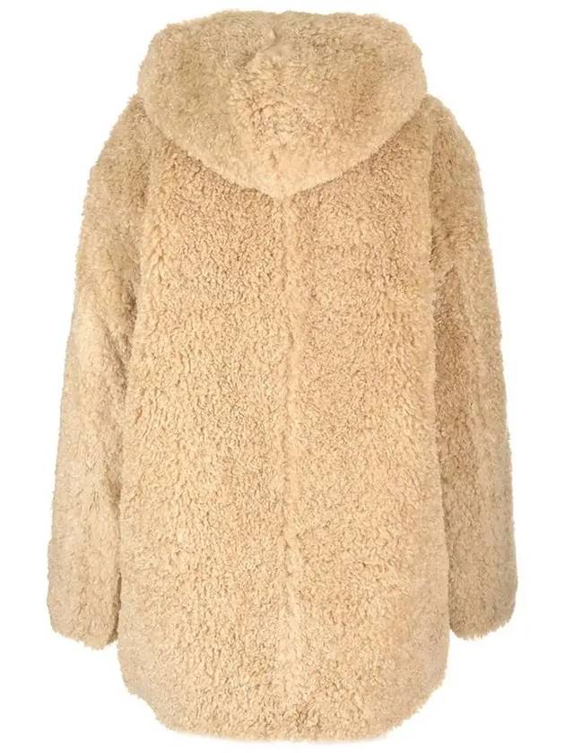 FLORENE Shearling Hooded Coat Ecourt MA0130FA A3A54E 23EC - ISABEL MARANT - BALAAN 3