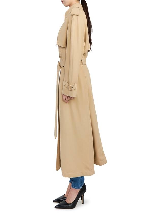 Women s Long Trench Coat PEDLEY 8055575 A7405 076 - BURBERRY - BALAAN 4