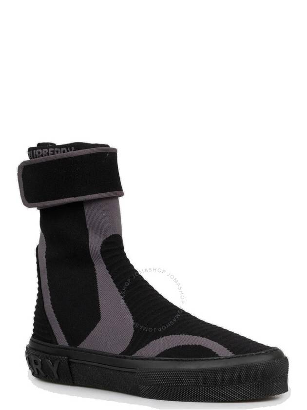 knit sub high-top sneakers - BURBERRY - BALAAN 3