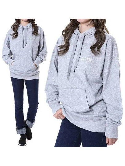 Isabel Marant Scott Logo Hoodie Top Grey - ISABEL MARANT - BALAAN 2