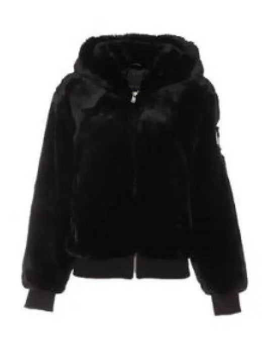 Portland Bunny Fur Jacket Black - MOOSE KNUCKLES - BALAAN 2